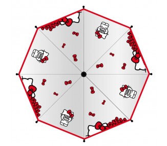 Paraguas manual Hello Kitty