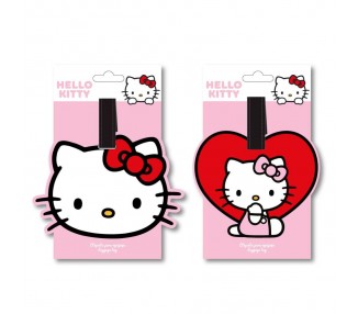 Etiqueta viaje Hello Kitty
