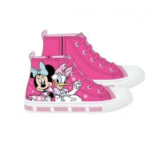 Zapatillas loneta Minnie Disney luces