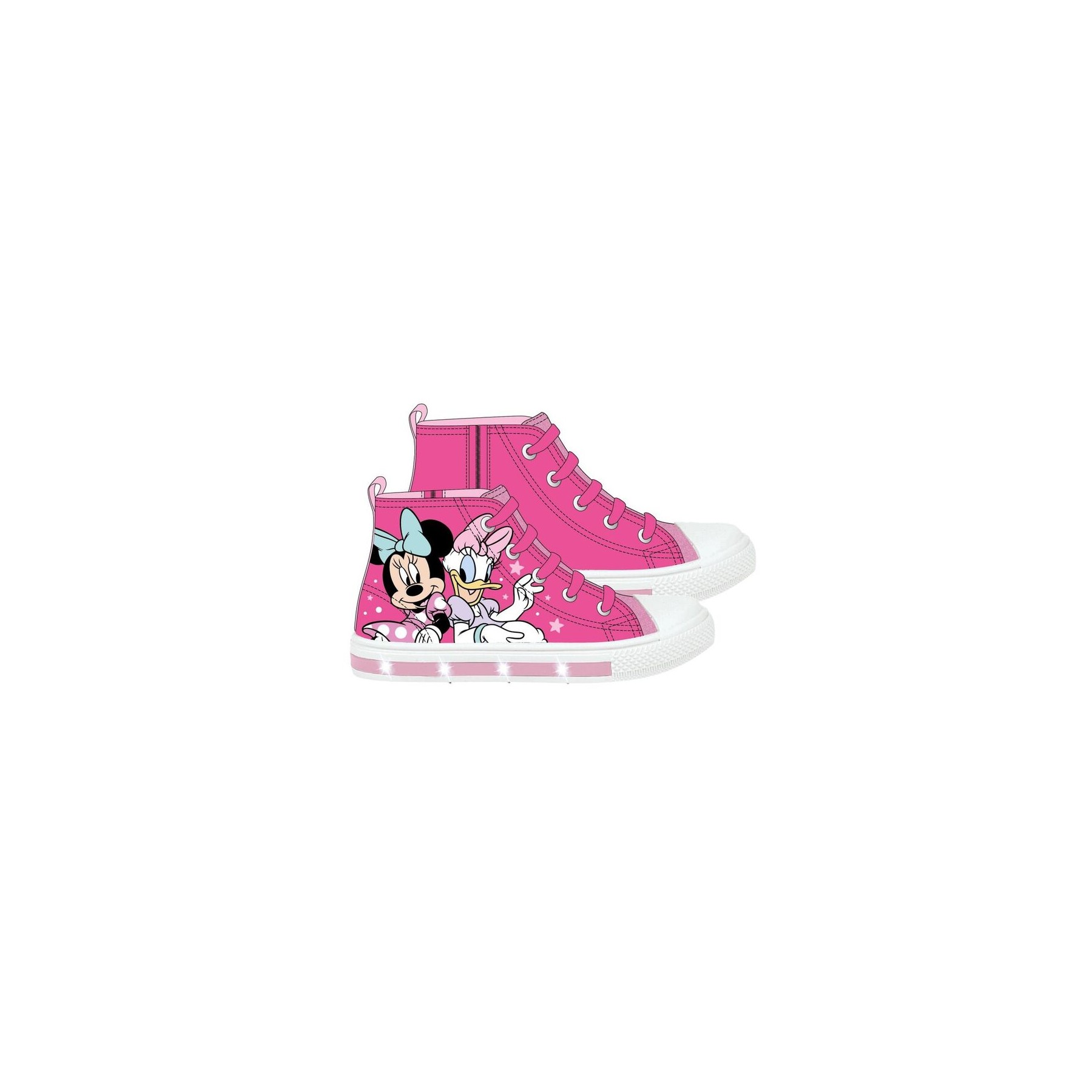 Zapatillas loneta Minnie Disney luces