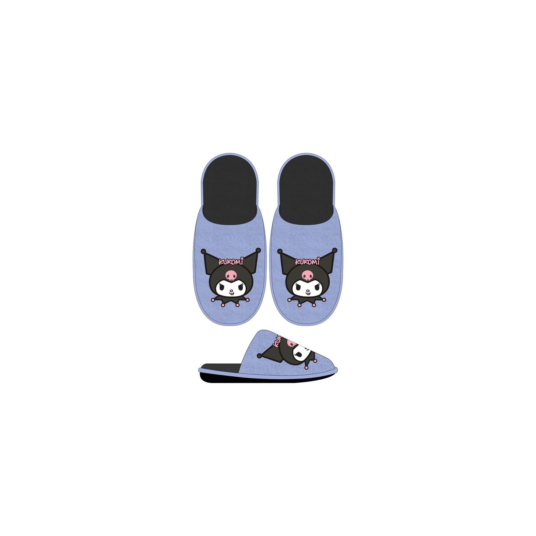 Pantuflas Kuromi Hello Kitty