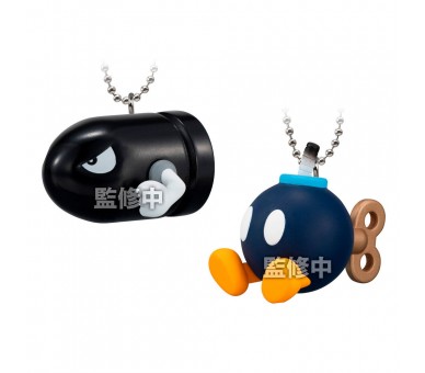 Sobre sorpresa llavero figura Super Mario Bros 2,5cm surtido