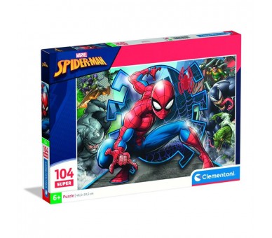 Puzzle super Spiderman Marvel 104pzs