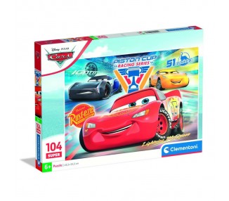 Puzzle super Cars Disney Pixar 104pzs