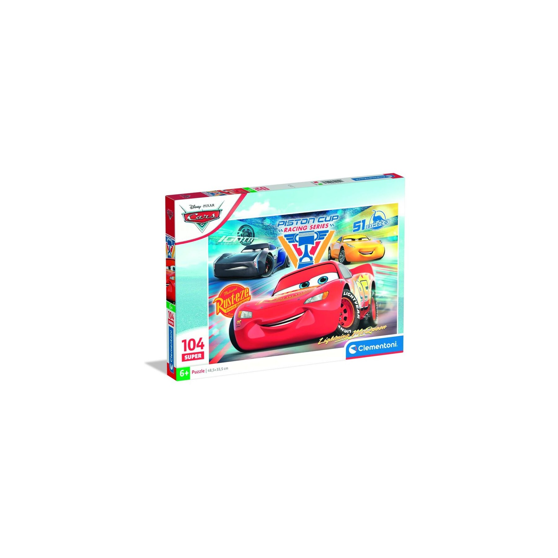 Puzzle super Cars Disney Pixar 104pzs