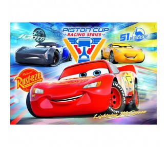 Puzzle super Cars Disney Pixar 104pzs