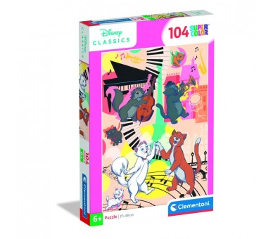 Puzzle Los Aristogatos Disney 104pzs