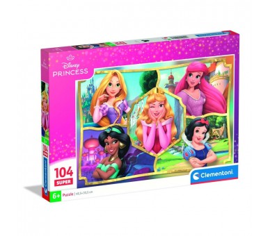 Puzzle super Princesas Disney 104pzs