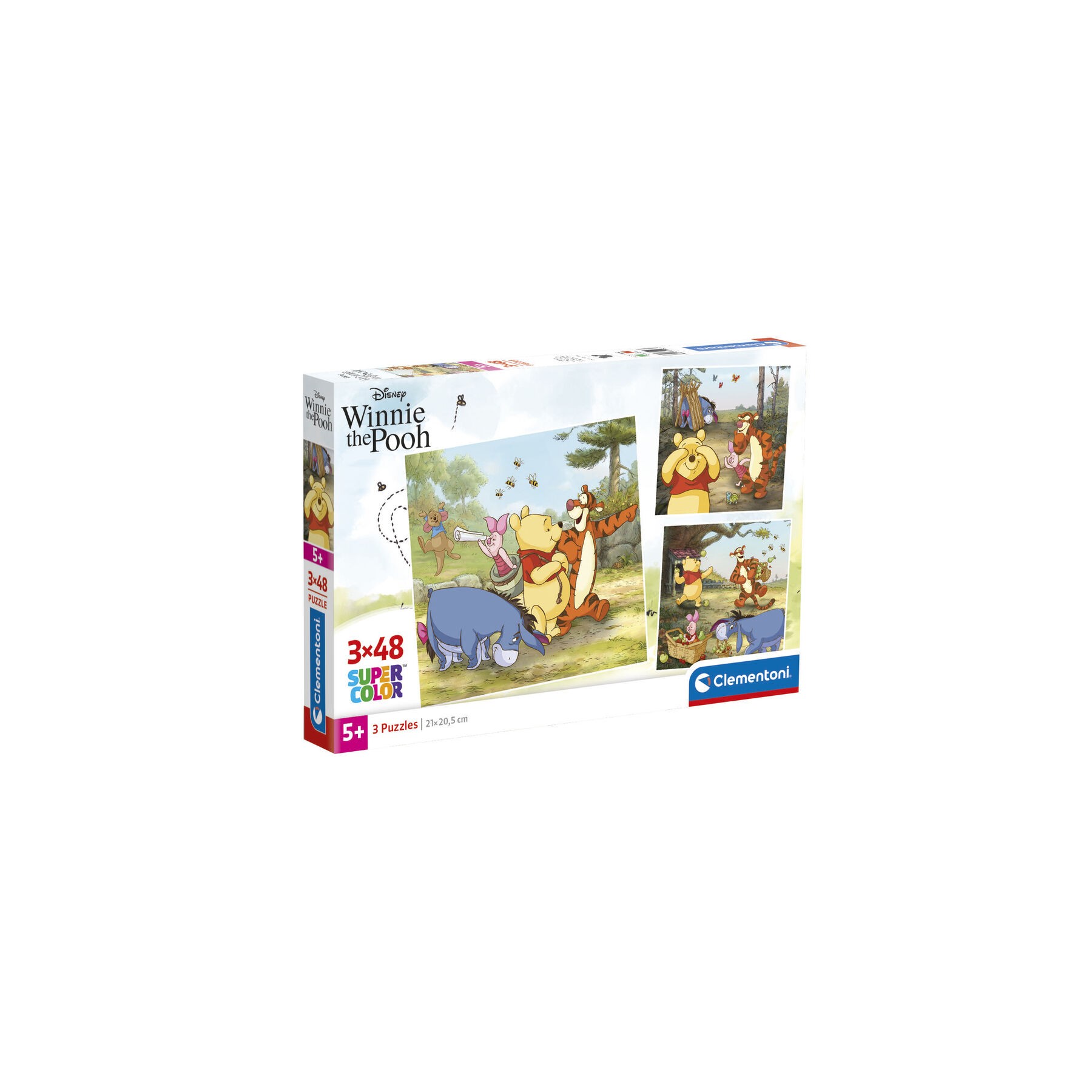 Puzzle Winnie the Pooh Disney 3x48pzs