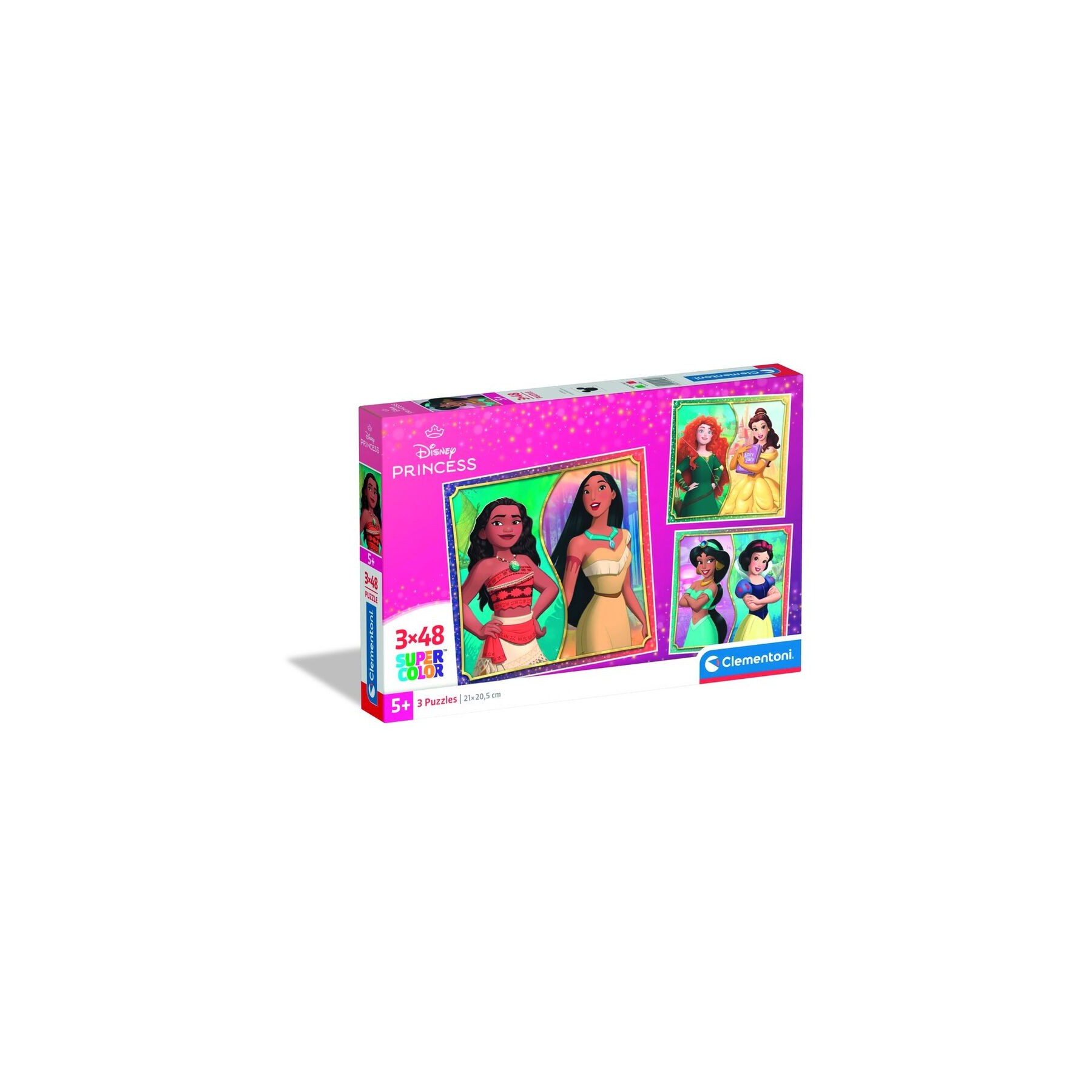 Puzzle Princesas Disney 3x48pzs