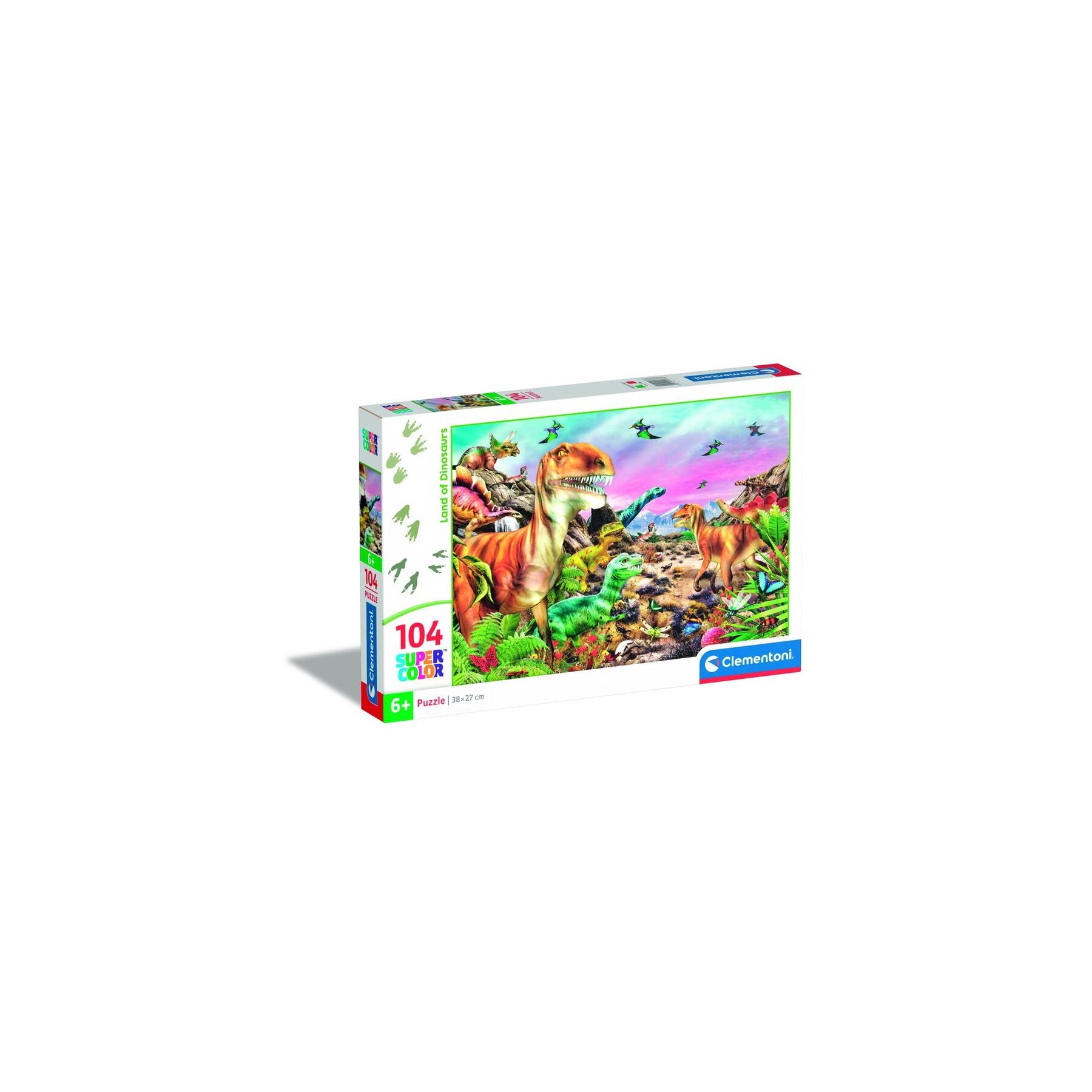 Puzzle Tierra de Dinosaurios 104pzs