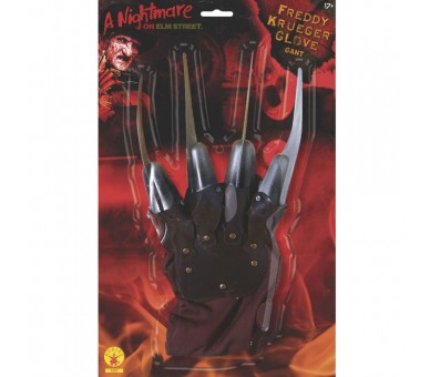 Guante Freddy Krueger Pesadilla en Elm Street adulto