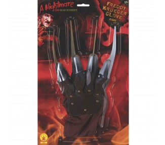 Guante Freddy Krueger Pesadilla en Elm Street adulto