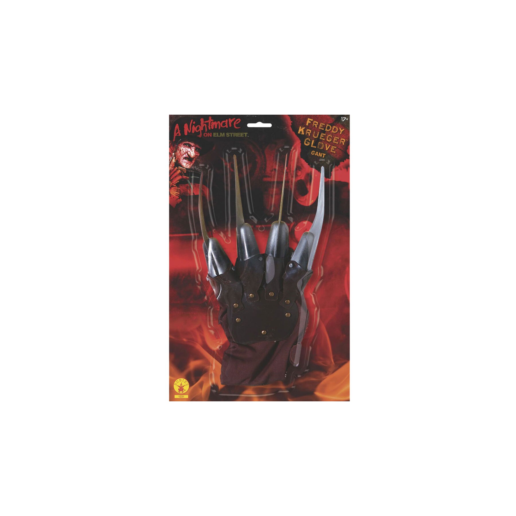 Guante Freddy Krueger Pesadilla en Elm Street adulto