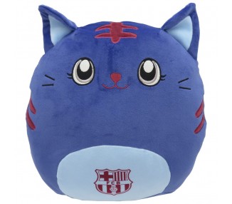 Peluche Gato Squishy FC Barcelona 30cm