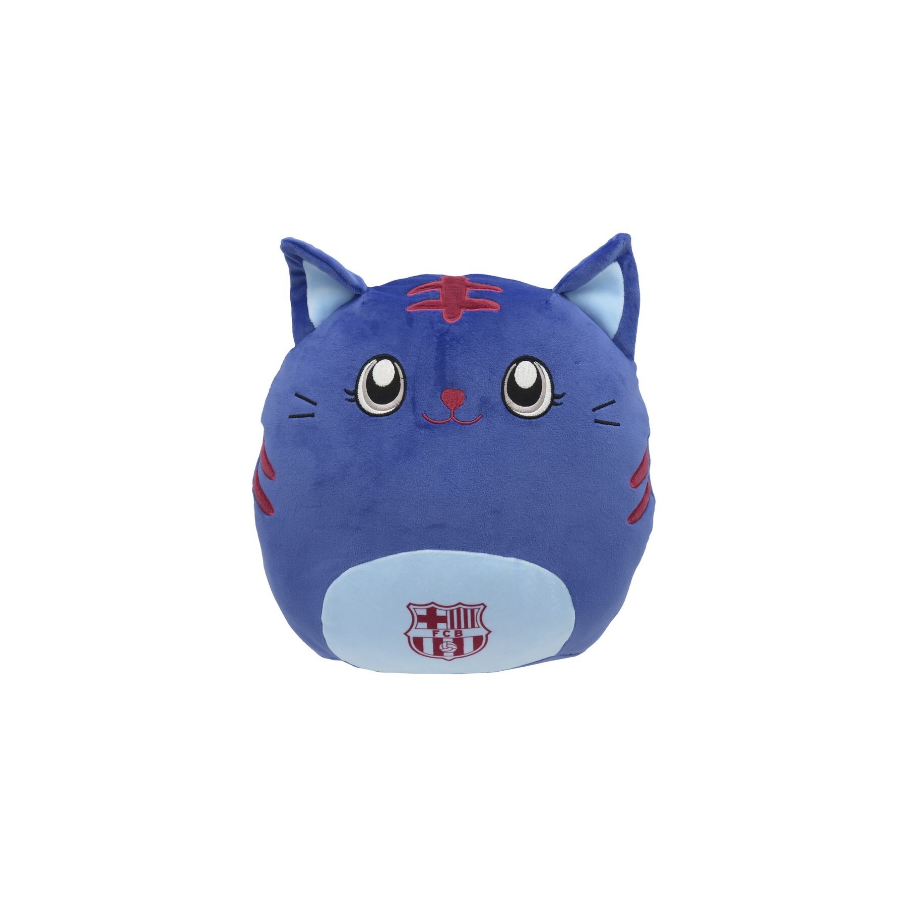Peluche Gato Squishy FC Barcelona 30cm