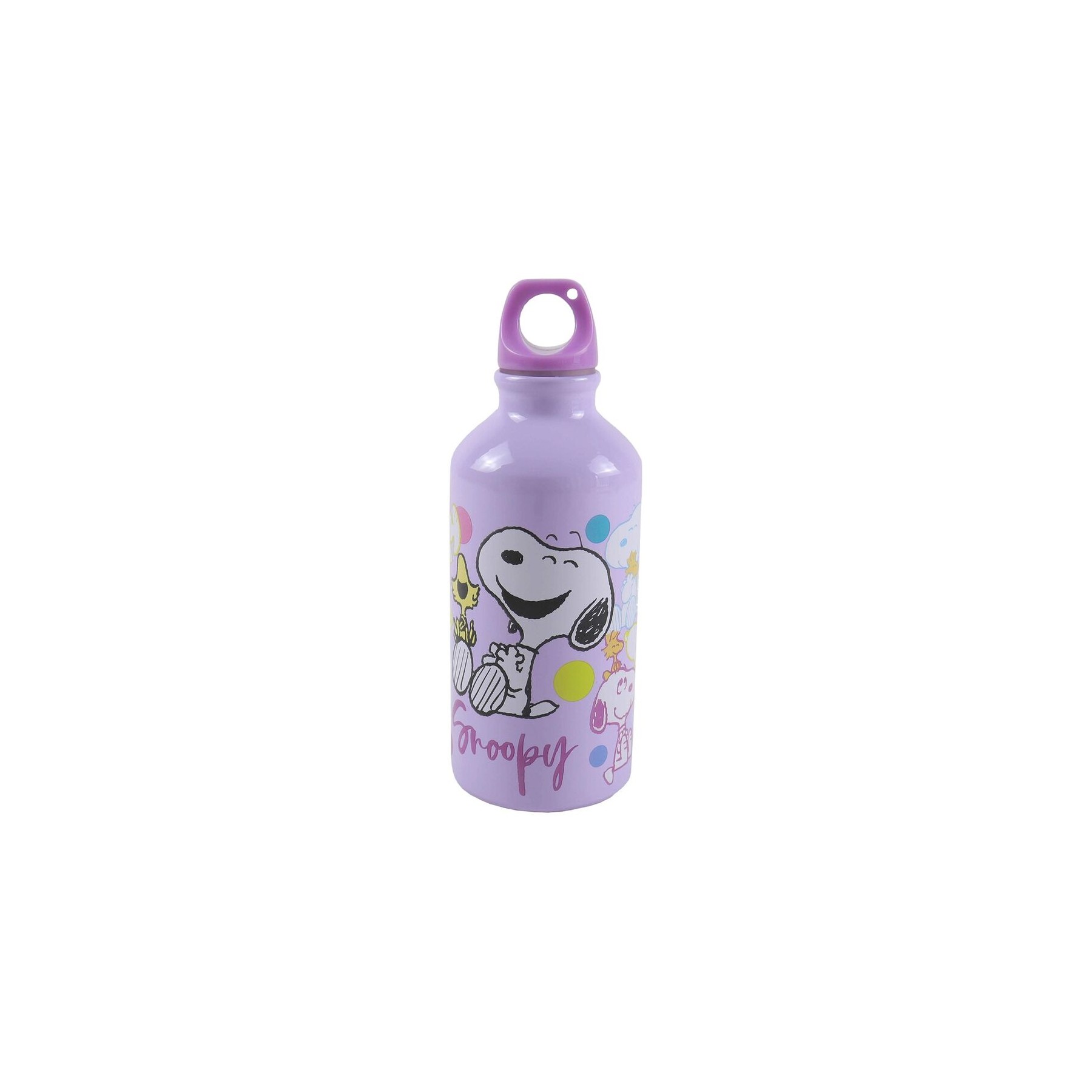 Botella aluminio Snoopy 400ml