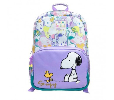 Mochila Snoopy 42cm adaptable