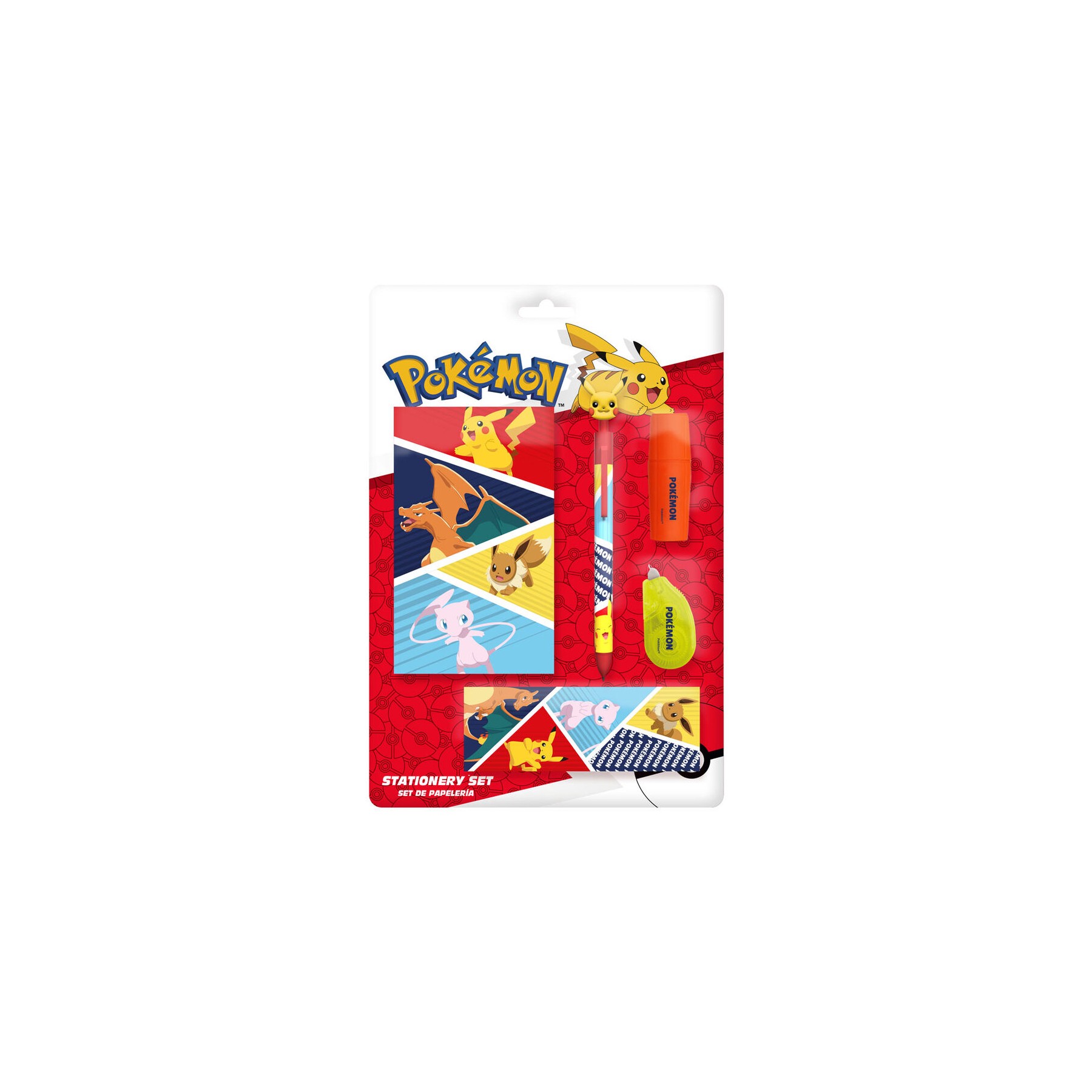 Blister papeleria Pokemon