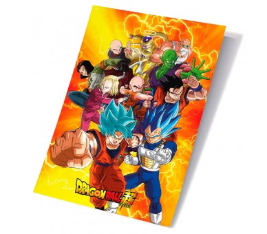 Poster 3D Universal Survival Heroes Dragon Ball Super