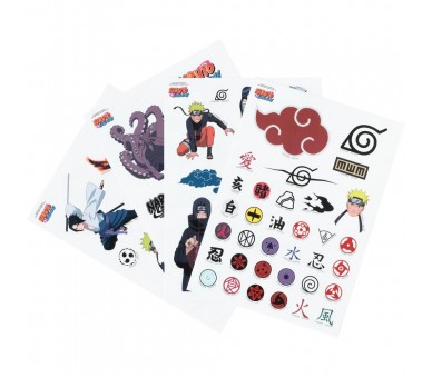 Set pegatinas reutilizables Naruto Shippuden