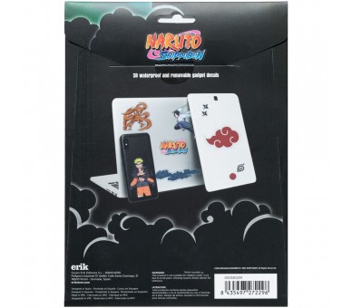 Set pegatinas reutilizables Naruto Shippuden