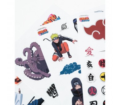 Set pegatinas reutilizables Naruto Shippuden