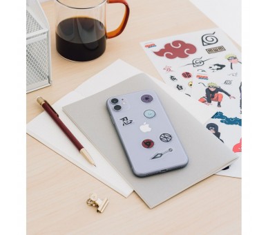 Set pegatinas reutilizables Naruto Shippuden