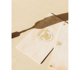 Blister Boligrafo Pluma + Cartas Harry Potter