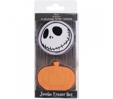 Blister 2 gomas borrar Pesadilla Antes de Navidad