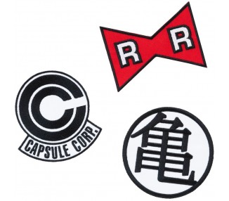 Set 3 parches Dragon Ball Z