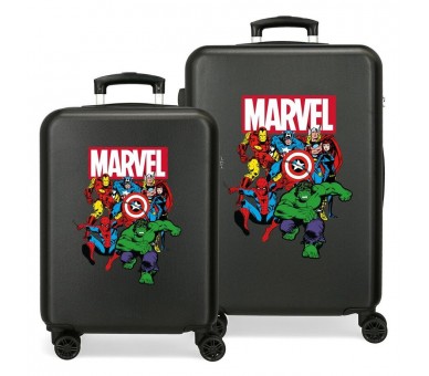 Set 2 Maletas trolley ABS Sky Los Vengadores Avengers Marvel