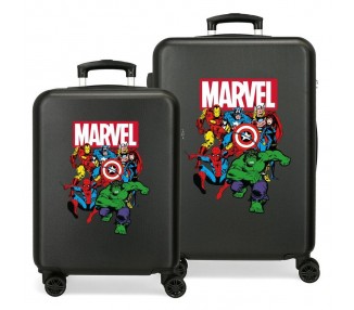 Set 2 Maletas trolley ABS Sky Los Vengadores Avengers Marvel