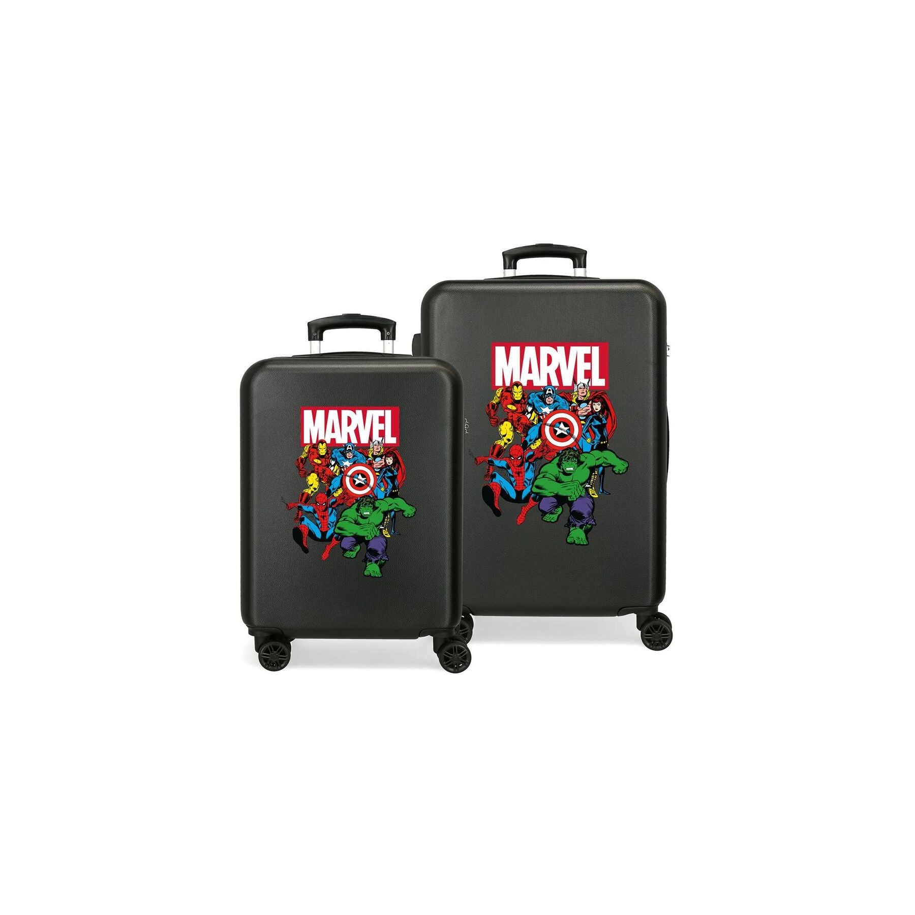 Set 2 Maletas trolley ABS Sky Los Vengadores Avengers Marvel