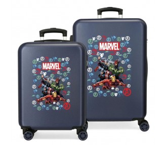 Set 2 Maletas trolley ABS Team Los Vengadores Marvel