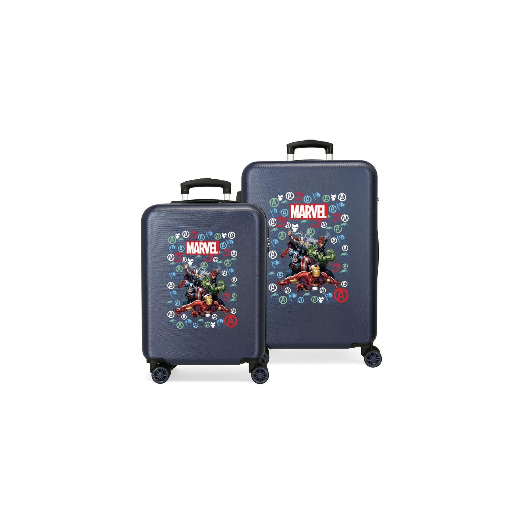Set 2 Maletas trolley ABS Team Los Vengadores Marvel