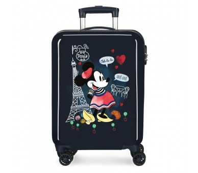 Maleta trolley ABS Around the World Paris Minnie Disney 55cm