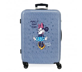 Maleta trolley ABS Make It Rain Bows Minnie Disney 65cm