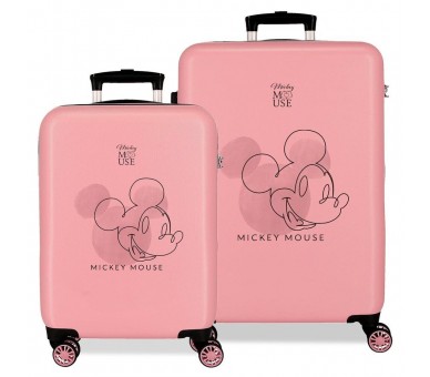 Set 2 Maletas trolley ABS Outline Mickey Disney