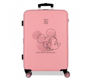 Maleta trolley ABS Outline Mickey Disney 68cm