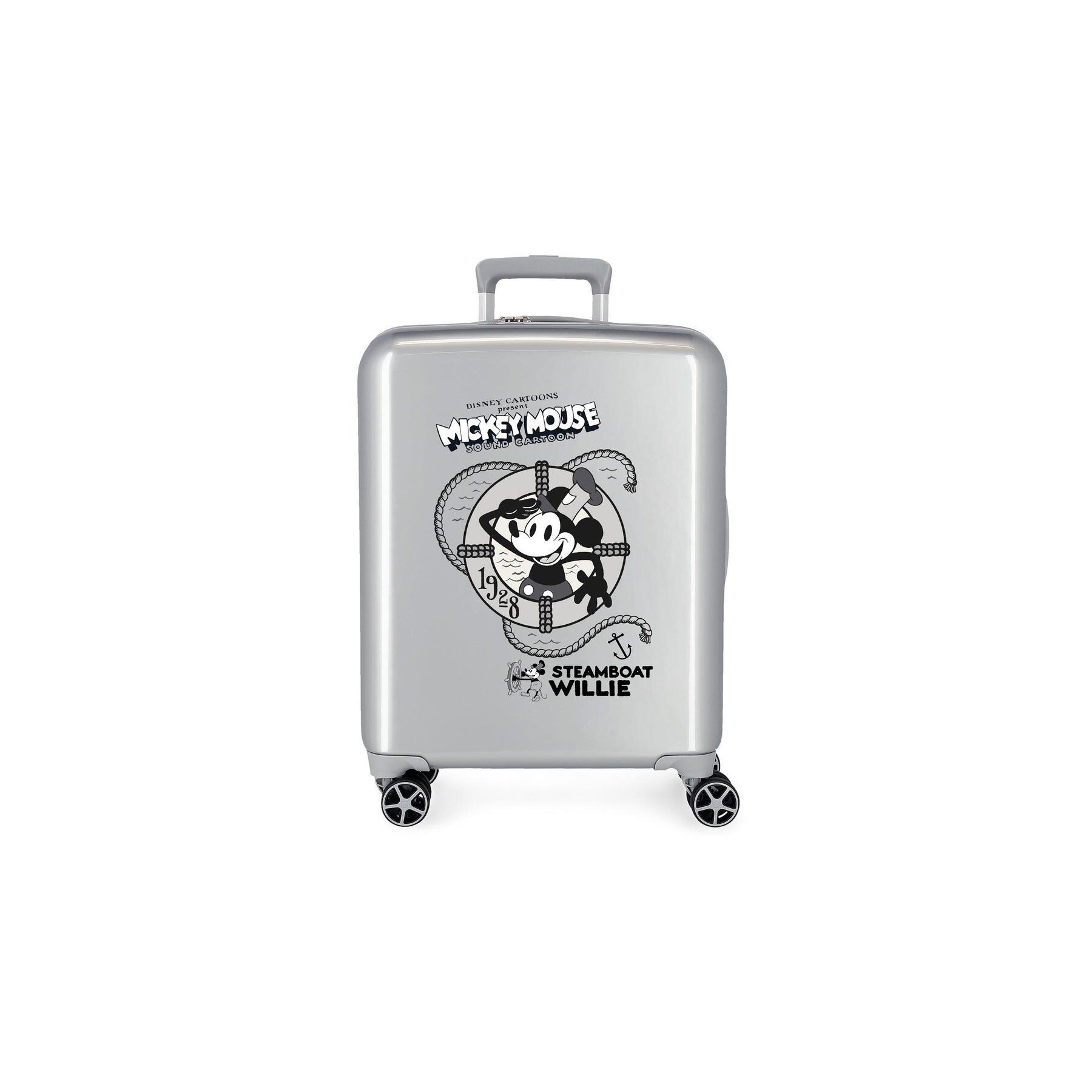 Maleta trolley ABS Steamboad Joyful Mickey Disney 55cm