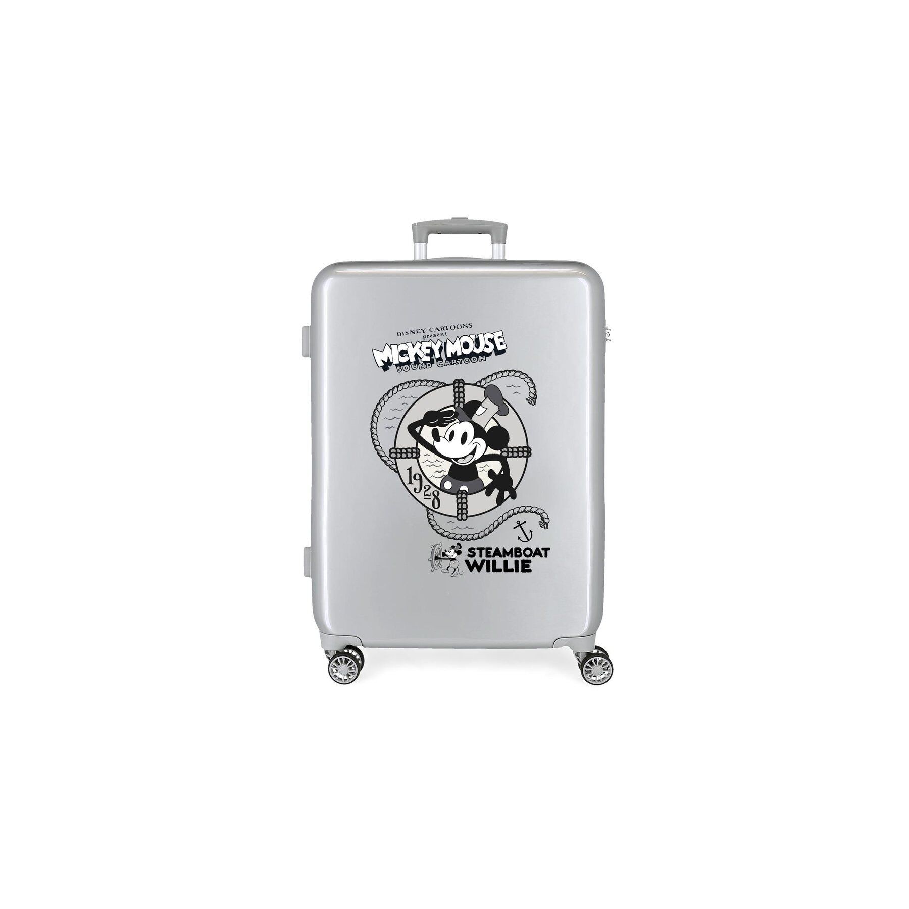 Maleta trolley ABS Steamboad Joyful Mickey Disney 70cm