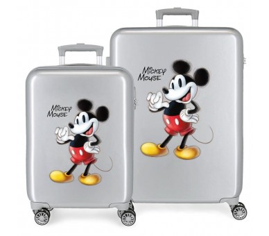 Set 2 Maletas trolley ABS Joyful Mickey Disney