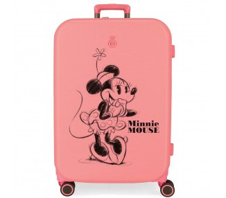 Maleta trolley ABS Happiness Minnie Disney 70cm