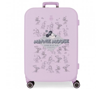 Maleta trolley ABS Happiness Minnie Disney 70cm