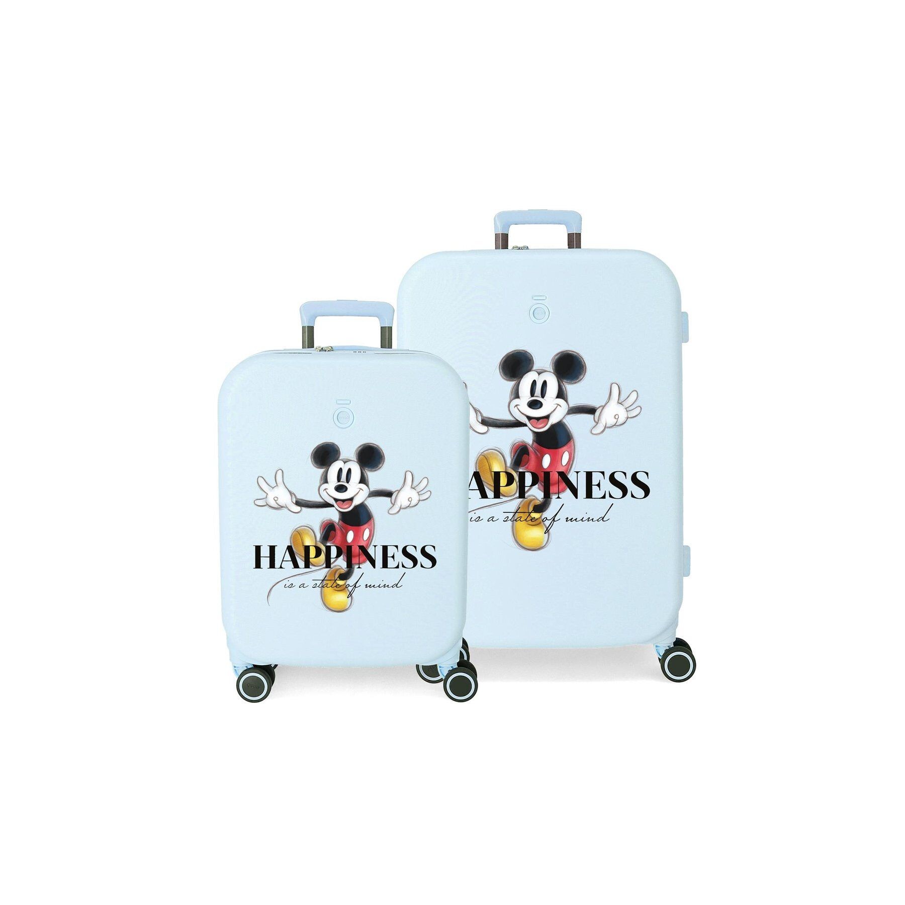 Set 2 Maletas trolley ABS Happiness Mickey Disney