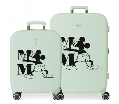 Set 2 Maletas trolley ABS Happiness Mickey Disney