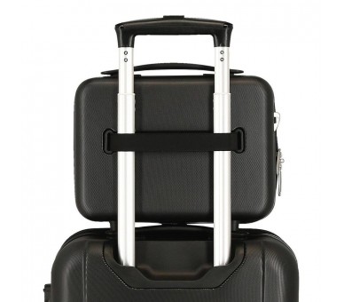 Neceser ABS Silver Mickey Disney adaptable