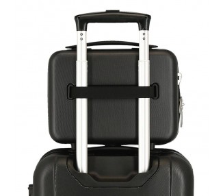 Neceser ABS Silver Mickey Disney adaptable