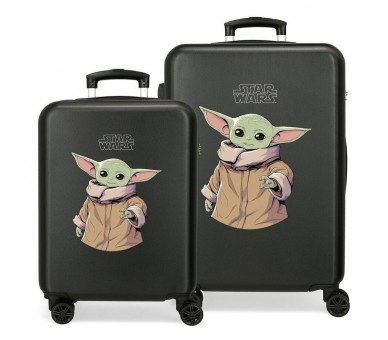 Set 2 Maletas trolley ABS Grogu Star Wars